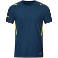 JAKO Sport-Tshirt Challenge - Polyester-Stretch-Jersey dunkelblau/gelb Jungen